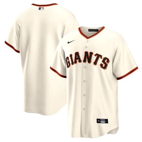 San Francisco Giants Nike Home Blank Replica Jersey 